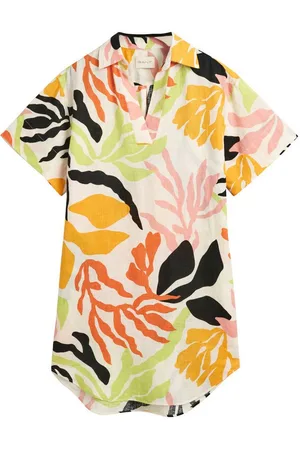 GANT Kurzarmbluse Bluse mit Palmenprint - Verkäufer: Frankonia