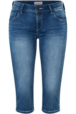 Timezone Jeansshorts Capri Denim Jeans Shorts Kurze Bermuda Tight AleenaTZ 3/4 5548 in -2 - Verkäufer: ARIZONAS