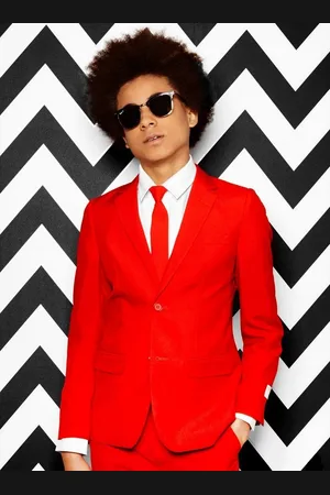 OppoSuits Kinderanzug Teen Red Devil Ausgefallener Jungenanzug für Teens mit Stil - Verkäufer: METAMORPH
