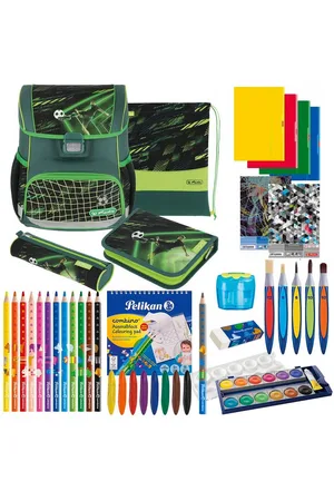 HERLITZ Schulranzen Set Loop Plus 14-teilig Premium 2025 Jungen Game Changer - Verkäufer: Team-Shop-24