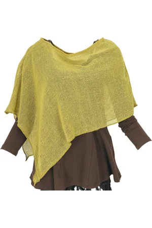 GURU-SHOP Langjacke Goa Poncho, Sommerponcho, Festival Poncho, Pixi.. - Verkäufer: