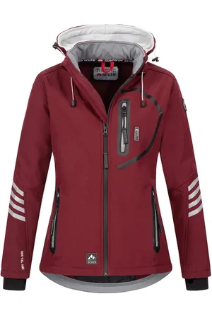 Arctic Softshelljacke ASNicolia funktionale Outdoorjacke mit abnehmbarer Kapuze