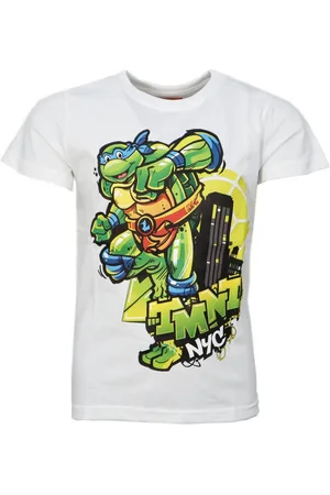 Teenage Mutant Ninja Turtles Print-Shirt Leonardo Jungen T-Shirt Gr. 104 bis 134, Baumwolle - Verkäufer: WS-Trend