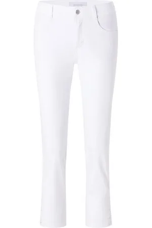 Angels 7/8-Jeans CICI CROP SLIT SPARKLE white - Verkäufer: Lieblingsstücke
