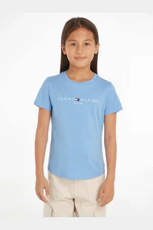 Tommy Hilfiger Kurzarmshirt ESSENTIAL TEE S/S (1-tlg) mit Logoschriftzug