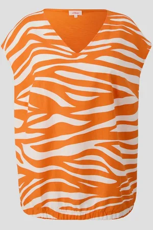 QS by s.Oliver Shirttop Ärmelloses Shirt mit V-Ausschnitt - Verkäufer: