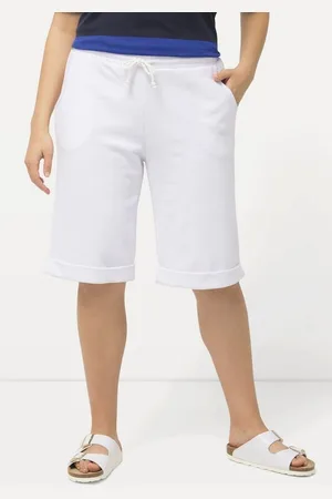Ulla Popken Jeansshorts Sweatshorts Mary weites gerades Bein Elastikbund - Verkäufer: Popken Fashion Group