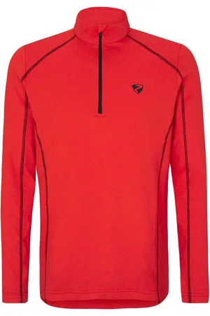 Ziener Rollkragenshirt JOCHEL man (underlayer) red.melange - Verkäufer: Alpensportler