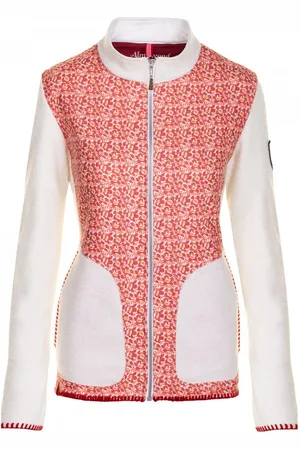 Almgwand Outdoorjacke FISCHBACHKOPF Bordeaux-Offwhite - Verkäufer: Schuhe und Sport Klausmann