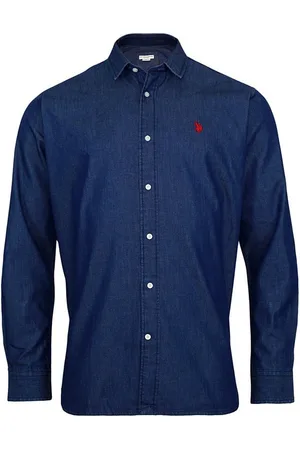U.S. Polo Assn. Langarmhemd Shirt Jeanshemd Denim (1-tlg) - Verkäufer: fashioncore