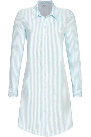 Ringella Nachthemd Langarm 4211037, Light Blue - Verkäufer: Trachtenland