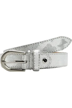 Alessandro Ledergürtel Schmetterling 2,5cm Echt Leder, Made in Italy