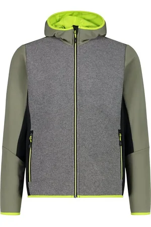 CMP Kapuzensweatjacke MAN JACKET FIX HOOD KAKI - Verkäufer: Alpensportler