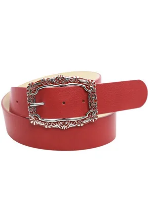 Alessandro Ledergürtel LoloRosso aus echtem Leder, Made in Italy