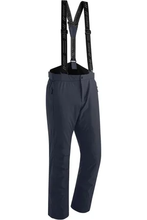 Maier Sports Skihose Joscha Slim Herren Schneehose mit Hosenträgern, wind/wasserdicht, Slim Fit
