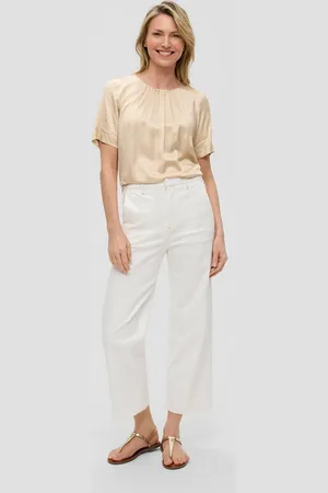 QS by s.Oliver 7/8-Jeans Jeans Suri/ Regular Fit / High Rie / Wide Leg / Baumwollstretch - Verkäufer: s.Oliver