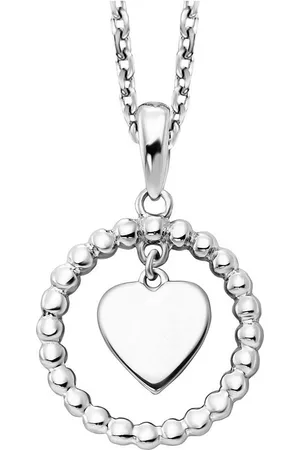 JULIE JULSEN Kette mit Anhänger 925/- Sterling Silber rhodiniert Moving Heart
