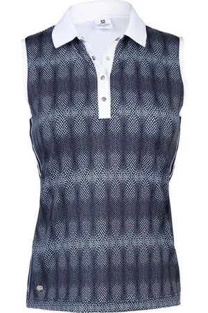 Daily Sports Poloshirt Polo Milou Nostalgic Ocean Sleeveless Blau Damen L - Verkäufer: Svens Golfshop GmbH