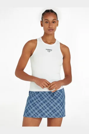 Tommy Hilfiger Tanktop TJW SLM ESSENTIAL LOGO 1TANK EXT mit Logo