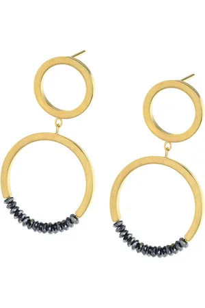 ERNSTES Paar Ohrstecker Ohrringe matt/poliert mit facettiertem Hämatit E684 - Verkäufer: Schmuck-Uhren-Trends