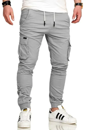 Soul Star Cargohose S2LOM Herren Chino Jogger Jeans Hose Stoffhose Freizeithose - Verkäufer: STYLE DIVISION