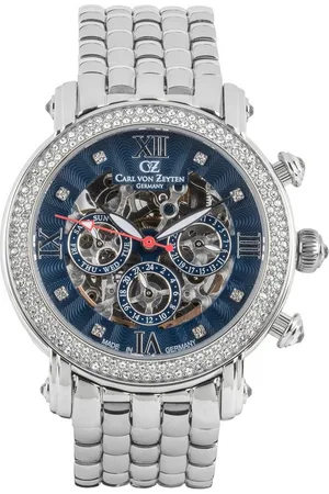 CARL VON ZEYTEN Multifunktionsuhr Kniebis CVZ0062BLMS, Automatik, Armbanduhr, mechanische Uhr, Damen, Made in Germany