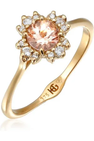 Haze & Glory Verlobungsring Diamant Morganit Verlobungsring 375 Gelbgold - Verkäufer: JULIE & GRACE GmbH