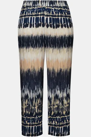 Miamoda Culotte Culotte knielang Crash Batikstreifen Elastikbund - Verkäufer: Popken Fashion Group