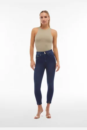 Freddy Jeansjeggings N.O.W.® Denim-Jersey-Hose mit hohem Taillenbund und Schlitzen am Saum mit Stretch-Anteil - Verkäufer: Finerobe Fashion