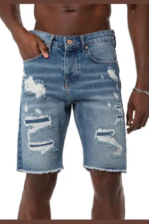 Redbridge Jeansshorts Red Bridge Herren Shorts Kurze Hose Jeanshose fetzige Stellen - Verkäufer: ChillDeal