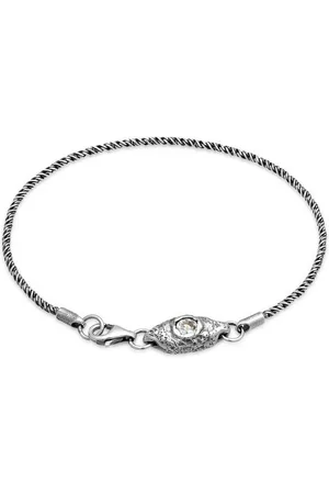 Haze & Glory Silberarmband Kordelkette Topas Edelstein Vintage 925 Silber - Verkäufer: JULIE & GRACE GmbH