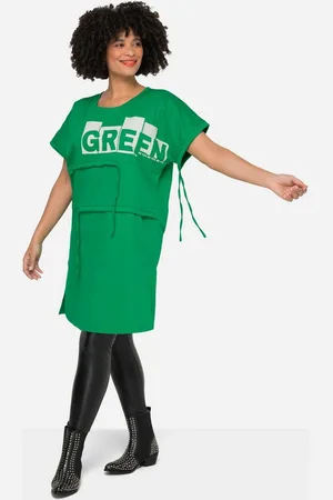 Angel of Style Longshirt Long-Shirt oversized Schriftzug Rundhals - Verkäufer: Popken Fashion Group