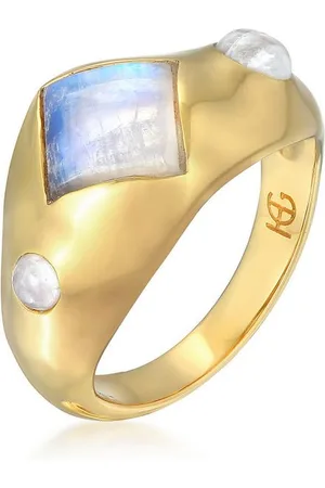 Haze & Glory Fingerring Mondstein Rosa Quarz Cocktailring 925 Silber - Verkäufer: JULIE & GRACE GmbH