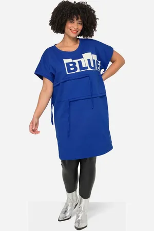 Angel of Style Longshirt Long-Shirt oversized Schriftzug Rundhals - Verkäufer: Popken Fashion Group