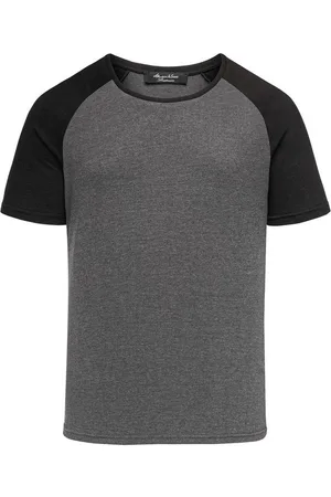 amaci T-Shirt KENNER T-Shirt Herren Basic Raglan Shirt mit Rundhalsausschnitt - Verkäufer: