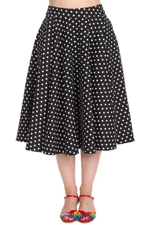 Banned Retro A-Linien-Rock Polka Dot Days Retro Vintage Swing Skirt - Verkäufer: Schompi Trading e.K.