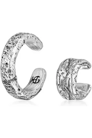 Haze & Glory Ohrklemme Earcuff Strukturiert 2er Set 925 Silber - Verkäufer: JULIE & GRACE GmbH