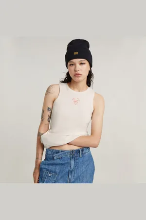G-Star Shirttop Racerback ribbed slim tank top wmn
