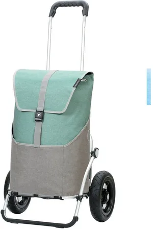 ASTRID ANDERSEN Einkaufstrolley Royal Shopper Vigo mint, klappbare Ladefläche, belastbar bis 50kg, wasserabweisend - Verkäufer: BestTrolley