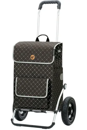 ASTRID ANDERSEN Einkaufstrolley Royal Shopper Tamo anthrazit, Thermofach 16 Liter, klappbar, belastbar bis 50kg, wasserabweisend - Verkäufer: BestTrolley