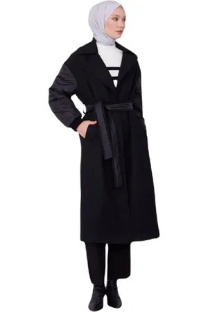 Armine Wintermantel Armine-Mantel mit Bomberärmeln – moderne und elegante Hijab-Mode - Verkäufer: MegaMerchant