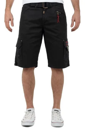 Geographical Norway Shorts Casual Kurze Hose bapalaga Men Black S im Cargo Style - Verkäufer: bans24