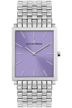 Jacques Lemans Quarzuhr Nizza 1-2174L, Armbanduhr, Damenuhr, Edelstahlarmband