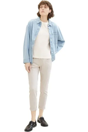 TOM TAILOR Chinohose TAPERED RELAXED mit Stretch - Verkäufer: Jeans-direct
