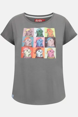 Derbe Print-Shirt Robbe Collage Damen T-Shirt (1-tlg) - Verkäufer: SAGATOO