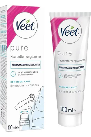 Veet Enthaarungscreme für Bikinizone & Achseln 100 ml, 1 St., Haarentfernungscreme, für sensible Haut - Verkäufer: PENNGUIN-DE