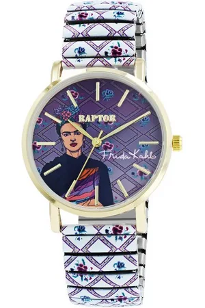 Raptor Quarzuhr Frida Kahlo Edition mit Edelstahlzugband, 3 ATM, inkl. - Verkäufer: Shaghafi GmbH