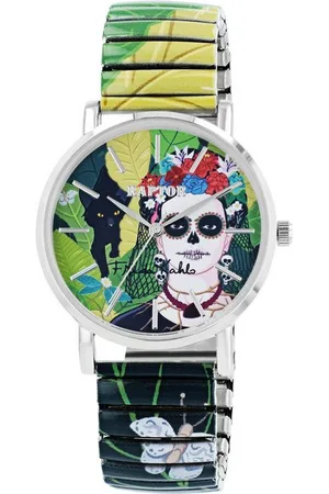 Raptor Quarzuhr Frida Kahlo Edition mit Edelstahlzugband, 3 ATM, inkl. - Verkäufer: Shaghafi GmbH