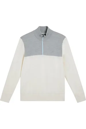 J Lindeberg Trainingspullover Golf Pullover Jeff Windbreaker Creme Herren - Verkäufer: Svens Golfshop GmbH