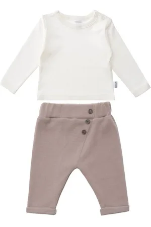 LILIPUT Sweatanzug Set Langarmshirt mit Hose, niedliche Knöpfe an der Hose